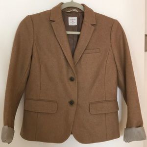 Camel Wool Blazer
